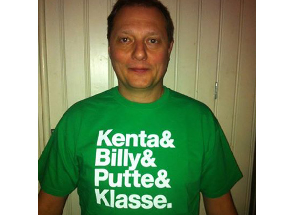 Bajen Hammarby 82 T-shirt Magnus Carlson Weeping Willows Hammarby Fotboll t-shirt Kenta Billy Putte Klasse